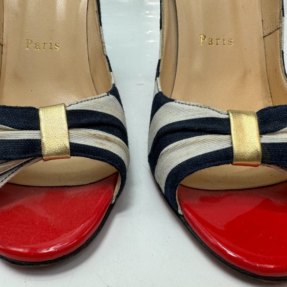 🌷❤️‍🔥FINAL SALE 🔥 NO OFFERS🌷💥Christian Louboutin Just Soon Heels 36.5 - Picture 6 of 12